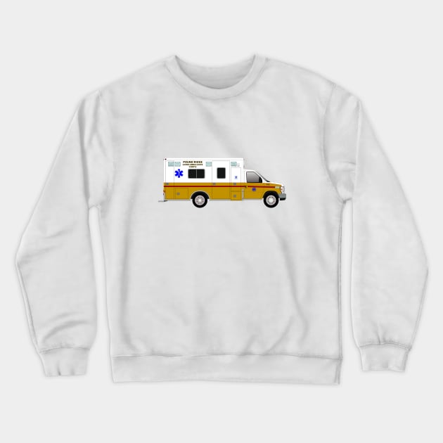 Pound Ridge Lions Ambulance Corps Crewneck Sweatshirt by BassFishin